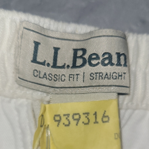 Creamy White Linen Trousers Pants Washable Straight Leg Pockets Unlined Pleated - Picture 2 of 9